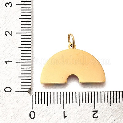 Эмалевые подвески из нержавеющей стали Pride 304 STAS-B079-01G-06-1