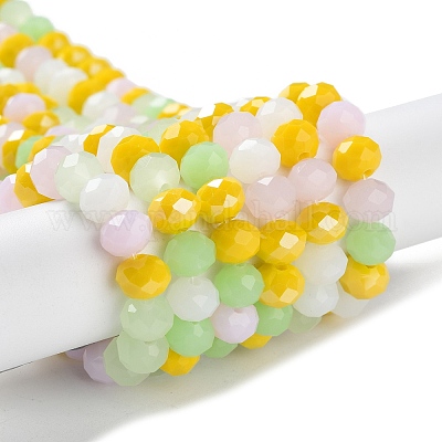 Стеклянные бусины EGLA-A034-M8mm-28-1