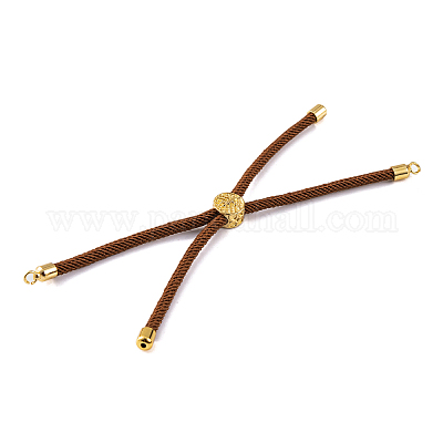 Изготовление браслетов из нейлоновых шнуров AJEW-P116-01G-20-1