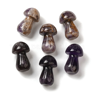 Натуральный аметист гуаша камень G-A205-25L-1