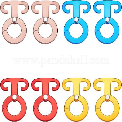 8 шт. 4-цветный алюминиевый сплав TOOL-FH0001-17-1