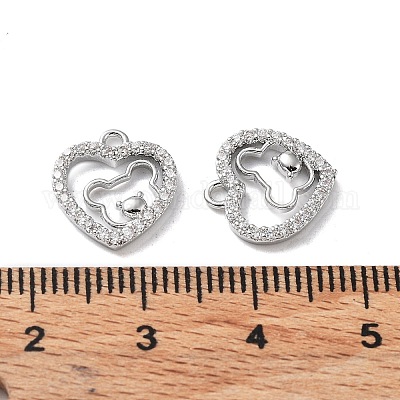 Стойки обшивки латунь микро проложить Циркон подвеску KK-K333-84P-1