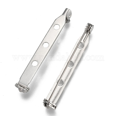 Наборы фурнитуры для брошей из нержавеющей стали 304 STAS-G137-52P-01-1