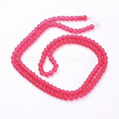 Стеклянные бусины X-GLAA-S031-6mm-40-1