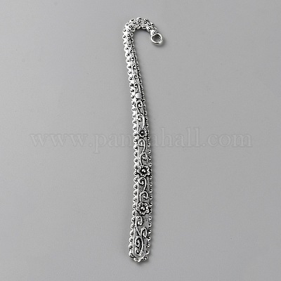 Закладки из сплава в тибетском стиле с отверстиями FIND-WH0260-01G-AS-1