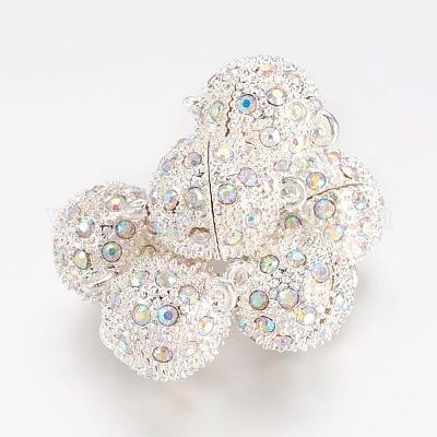 Магнитные застежки из сплава с петлями RB-J031-S-1