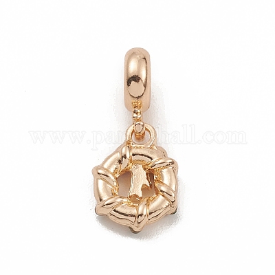 Европейские подвески из сплава со стразами PALLOY-I218-22KCG-1