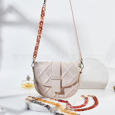 5 шт. 5-цветная акриловая цепочка-удлинитель для сумочки FIND-WR0007-21-1