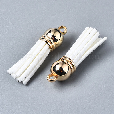 Искусственные замши кисточкой подвесные украшения FIND-T002-B40-1