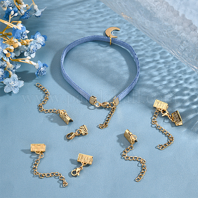 12 комплект 2-х стилевых удлинителей цепи из нержавеющей стали 304 STAS-UN0030-42-1