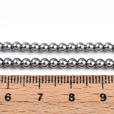 Выпечка из окрашенного перламутрового стекла жемчужные бусинки HY-N002-3mm-A01-1