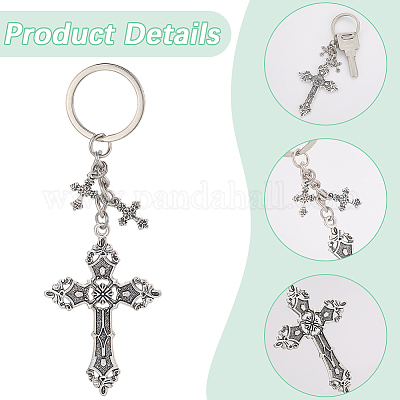 20шт. брелки из сплава KEYC-SC0001-52-1