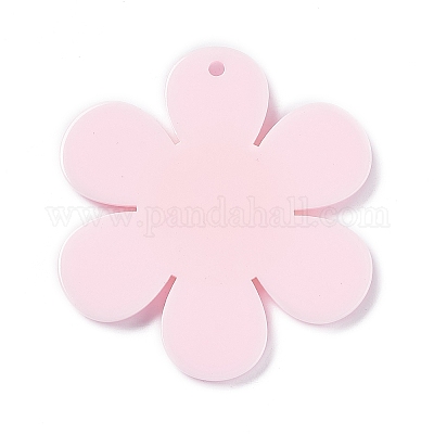 Непрозрачной акриловые большие подвески OACR-P012-B03-1