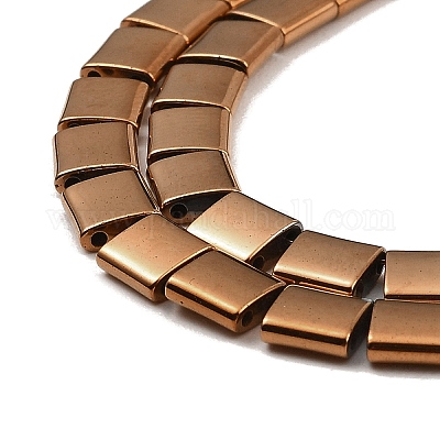 Гальванические немагнитная синтетический гематит бисер пряди G-G089-B02-11-1