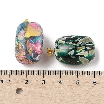 Подвески из прозрачной эпоксидной смолы BSHE-R100-01A-1