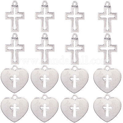 100шт 2 стиля подвески из сплава в тибетском стиле FIND-SC0006-65-1