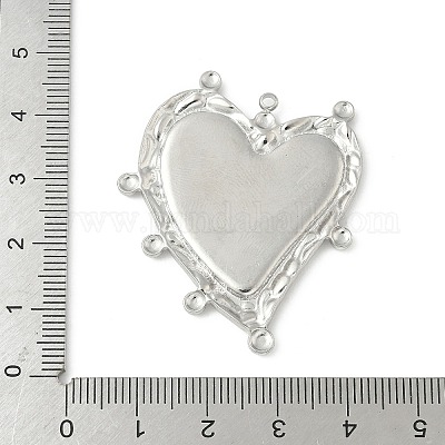 Кабошоны для подвесок из нержавеющей стали 304 для эмали STAS-L293-02P-1