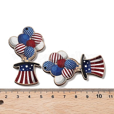 Большие деревянные подвески WOOD-D028-01S-1