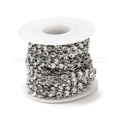 Цепи из нержавеющей стали 304 с цветочным узором STAS-B041-08P-1