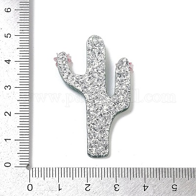 Печатные подвески из непрозрачного акрила X-FIND-D283-02-1