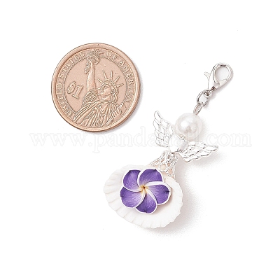 Кулон из полимерной глины ручной работы украшения HJEW-JM03703-1