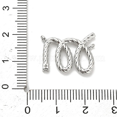 Латунные микро проложить кубического циркония подвески KK-F915-07P-1