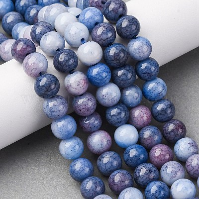 Непрозрачное стекло бисер нитей GLAA-T031-01O-04-1