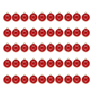 Подвески из эмали и сплава ENAM-SZ0001-27B-C-1