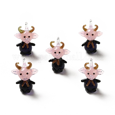 Подвески лэмпворк ручной работы LAMP-TAG0001-02A-1