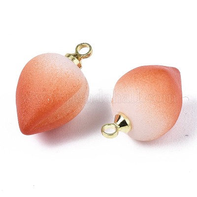 Подвески из непрозрачной смолы RESI-T051-09A-1