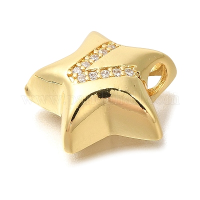 Стойки обшивки латунь микро проложить Циркон подвеску KK-I722-05G-V-1