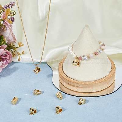 DIY 8шт 4 стиля латунные кофейные чашки подвески и бусины бижутерия фурнитура наборы DIY-HS0001-12-1