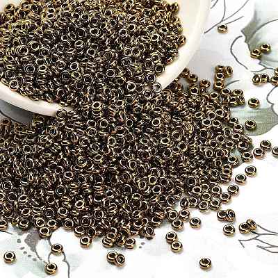 Полукруглые бусины toho 8/0 X-SEED-DR08-0223-1