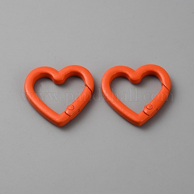 Пружинные кольца из цинкового сплава AJEW-WH0471-106A-1