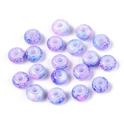 3/0 стеклянные бусины с краской для запекания GLAA-G118-02C-1