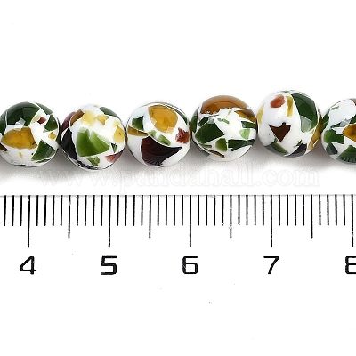 Синтетические нити янтарных бус G-M199-A04-03-1