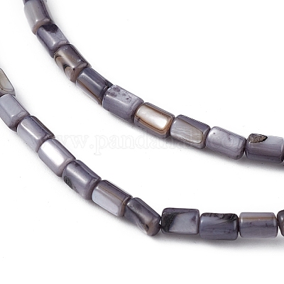 Натуральные пресноводные окрашенные бусы из ракушек SHEL-M018-12-03-1