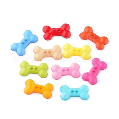 2-отверстие кнопки акриловые&nbsp;BUTT-S020-39-1