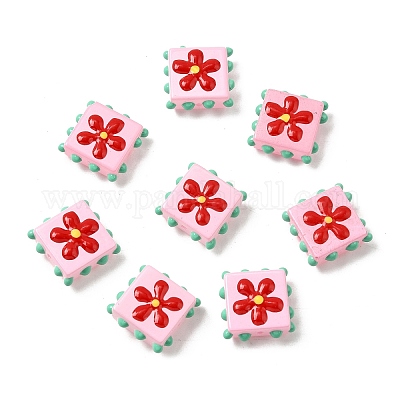 Эмалевые бусины ручной работы в технике лэмпворк LAMP-S079-08B-1