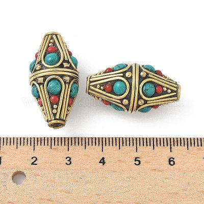 Индонезийские бусины ручной работы KK-H075-05AG-1