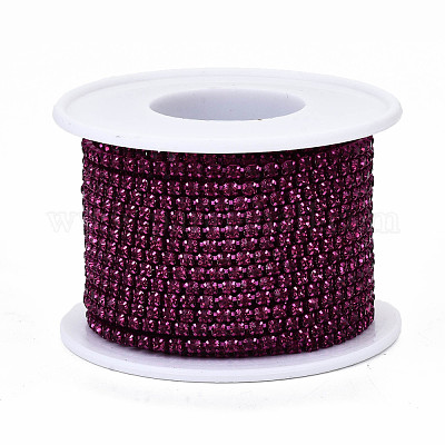 Электрофорез железные стразы цепочки из страз CHC-Q009-SS8.5-B19-1