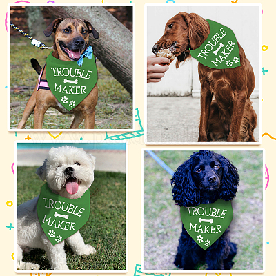 Хлопковый собачий платок AJEW-WH0503-041-1