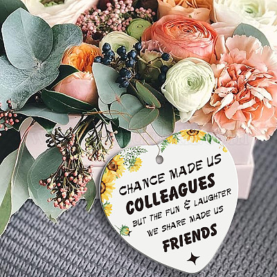 Подвесные украшения из печатного фарфора HJEW-WH0056-001-1