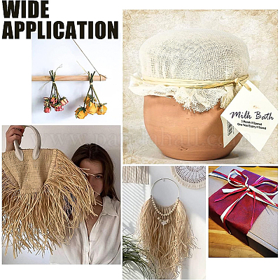 Шнуры из рафии для изготовления ювелирных изделий OCOR-BC0001-02C-1