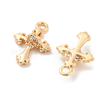 Латунные микро проложить кубического циркония подвески KK-E090-04G-1