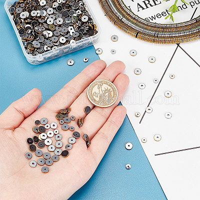 4 нити 4 стилей гальванизированные немагнитные синтетические гематитовые бусины нити G-PH0002-13-1