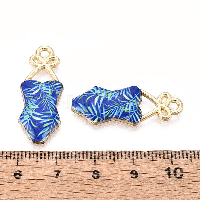 Подвески из эмали и сплава ENAM-T022-38KCG-03-1