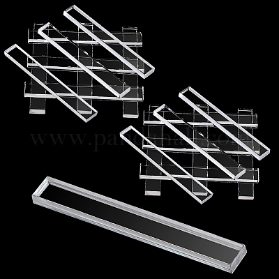 120 шт. прозрачные акриловые листы FIND-GA0007-20B-1