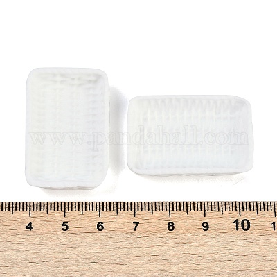 Кабошоны из смолы из ротанговой корзины RESI-Q014-07F-1