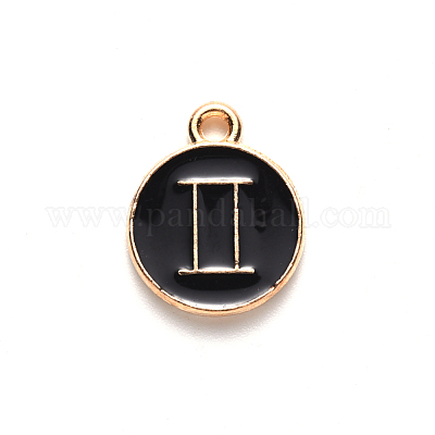 Подвески из эмали и сплава ENAM-SZ0001-28C-I-1